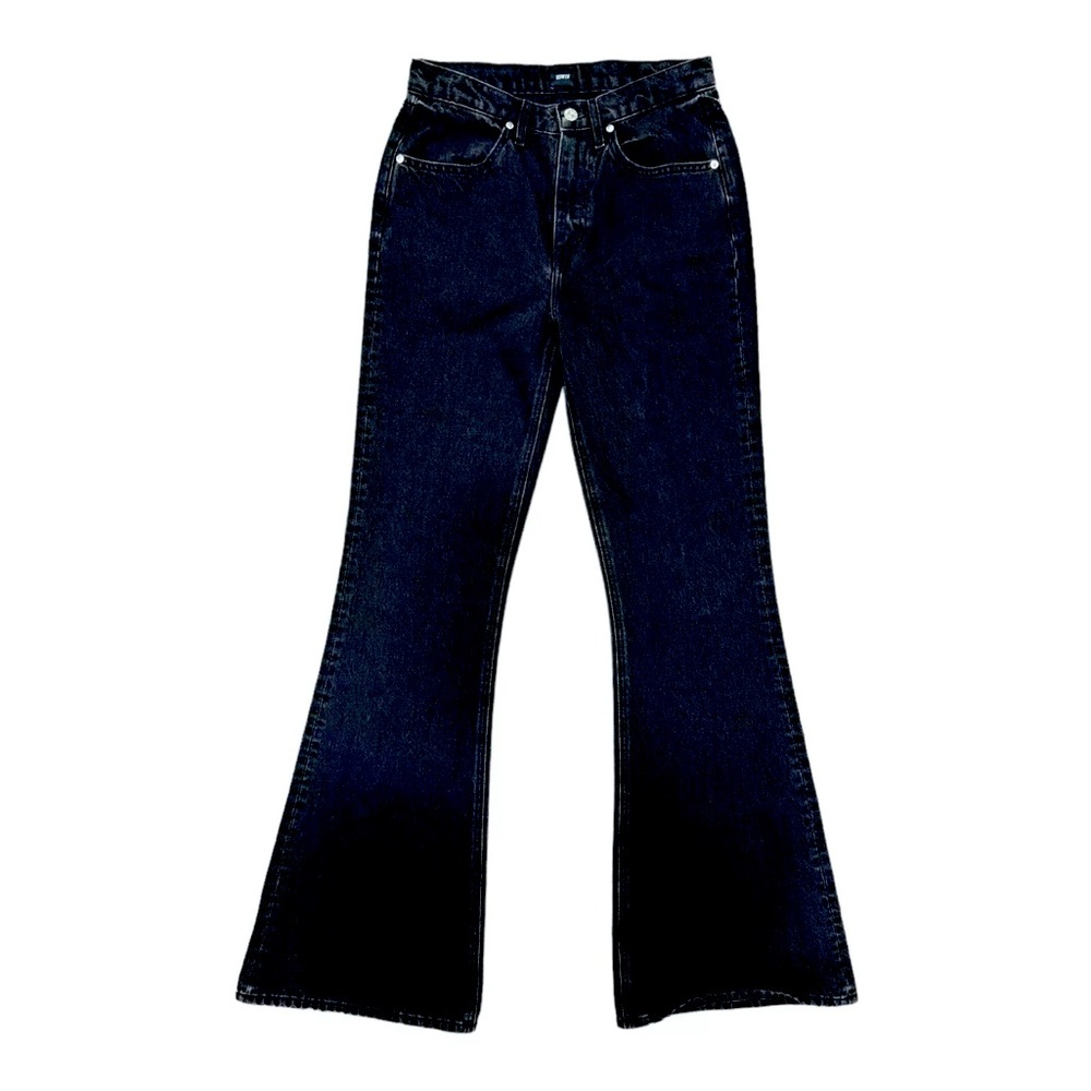 Anthropologie EDWIN CHRISSY WIDE FLARE DENIM JEANS NWT